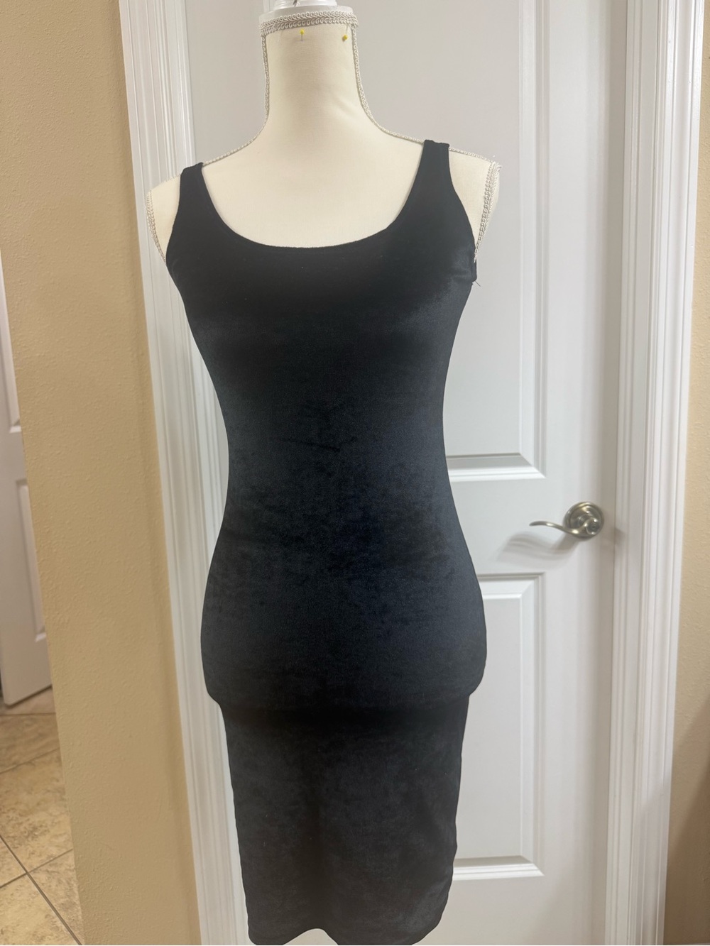 Pull&Bear Black Bodycon Tank Dress